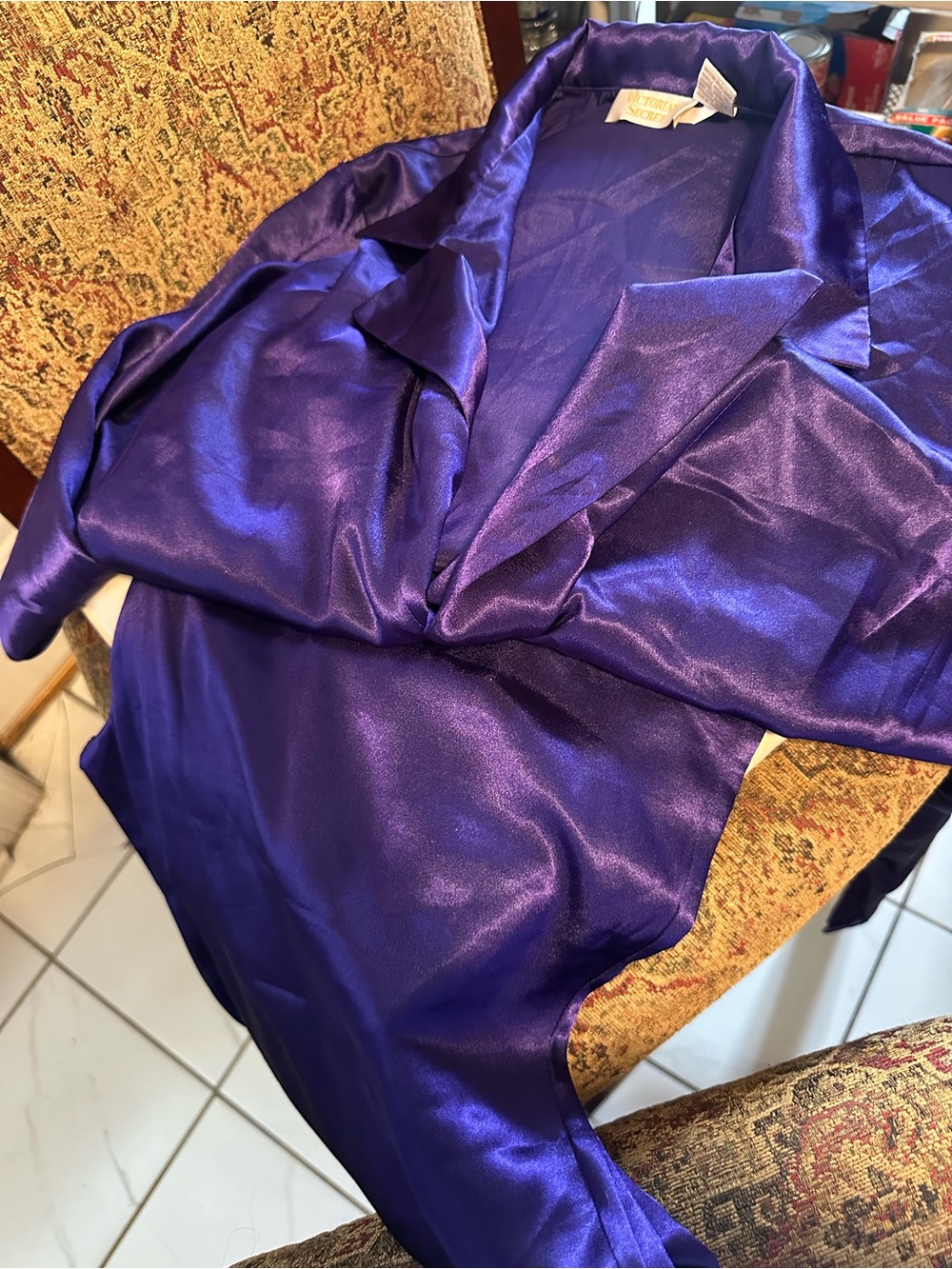Victoria's Secret Purple set top long sleeve and pants